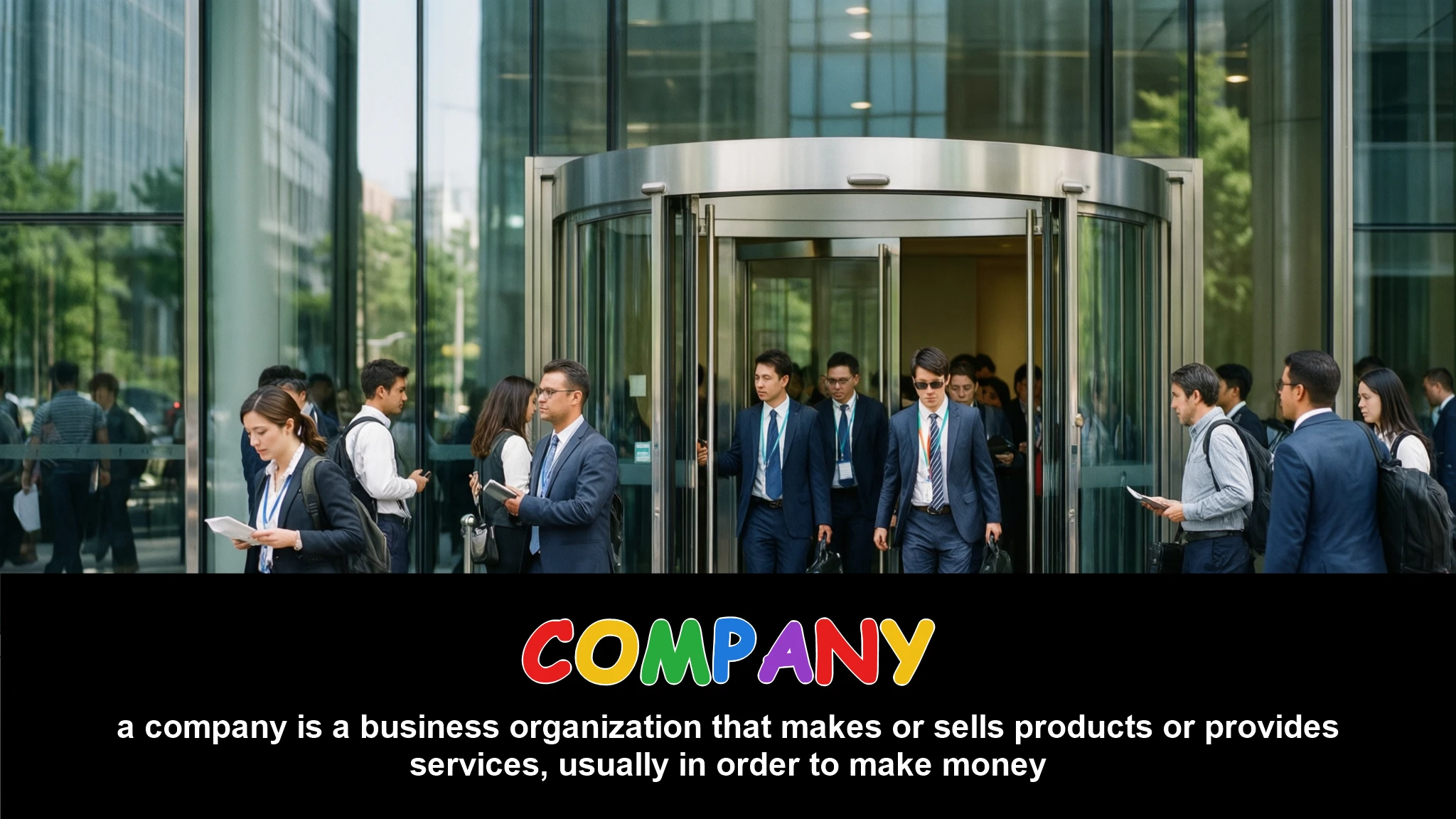 English Illustration for company